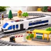 LEAN TOYS treno passeggeri binari girevoli fai da te suoni luci