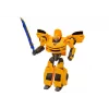 LEAN TOYS Auto-Robot 2in1 Trasformazione Sportivo Giallo