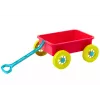 LEAN TOYS Carriola giocattolo per sabbia rosa pastello