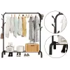LEAN Appendiabiti verticale con scarpiera, freestanding
