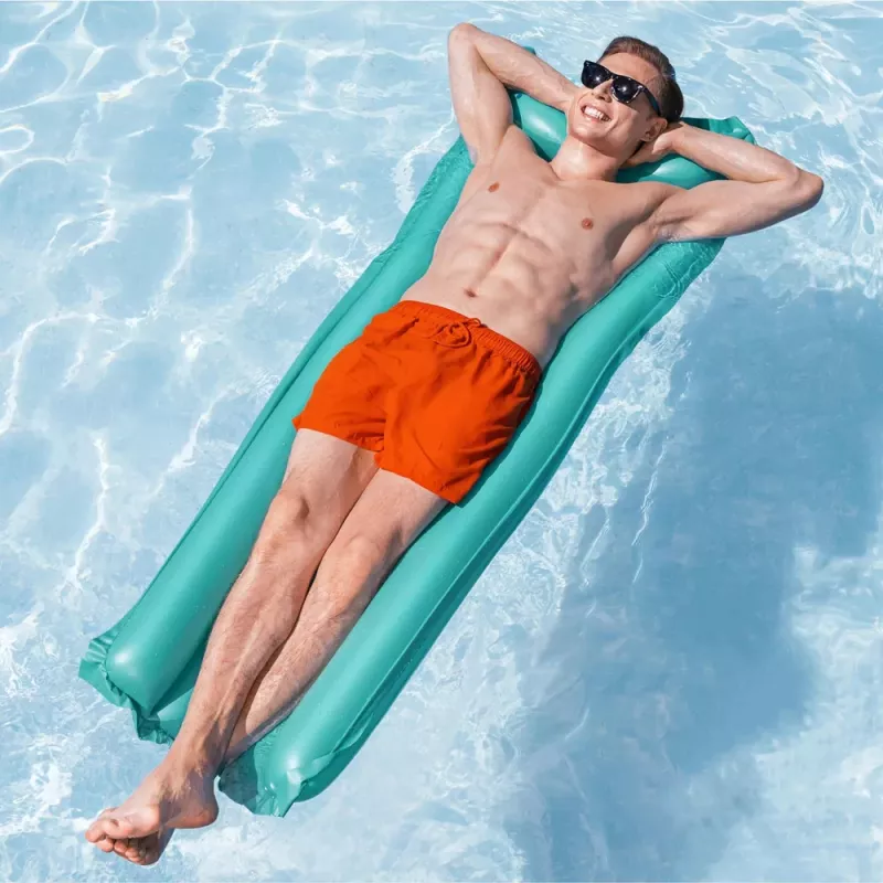 Bestway Materassino gonfiabile da nuoto verde 44007