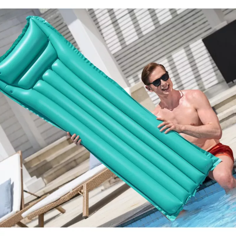 Bestway Materassino gonfiabile da nuoto verde 44007