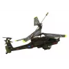 LEAN TOYS Elicottero militare Apache radiocomandato RC Syma S109H khaki