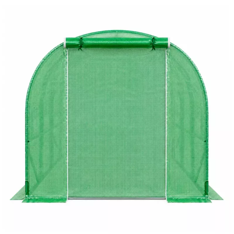 LEAN Tunnel UV verde per ortaggi con finestre 2x3 M 6M²