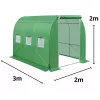 LEAN Tunnel UV verde per ortaggi con finestre 2x3 M 6M²
