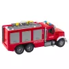 LEAN TOYS Camion dei pompieri acqua luci suoni rosso 1:14