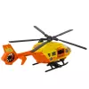 LEAN TOYS Elicottero di soccorso con gancio, barella, luci, suoni, arancione, 1:12