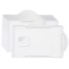 LEAN Portabadge orizzontale in plastica rigida trasparente 10 pz