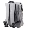 Zaino LEAN City Business USB scomparto centrale grigio 14L 40 cm