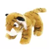 LEAN TOYS Peluche mascotte peluche gatto tigre marrone 25 cm