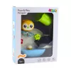 LEAN TOYS Giocattolo interattivo da bagno pinguino balena