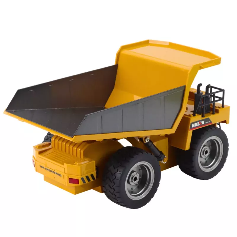 Huina RC Camion ribaltabile giallo 9-CH 1:18