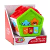 LEAN TOYS Casa didattica interattiva incastri per bambini piccoli verde