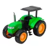 LEAN TOYS Trattore agricolo RC radiocomandato verde con rimorchio