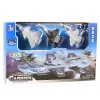 LEAN TOYS Set 3 in 1 lanciatore, aerei da combattimento, luci e suoni