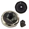 LEAN TOYS Set disco volante gorilla nero con trottola e lanciatore