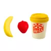 LEAN TOYS Mixer elettrico per bambini con bicchiere per frutta, effetti luminosi e suoni, verde
