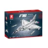 LEAN TOYS Set da costruzione F-16 Fighting Falcon 1427 pz.