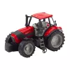 LEAN TOYS Trattore agricolo con rimorchio giallo rosso 46cm