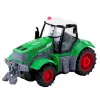 LEAN TOYS Trattore agricolo RC radiocomandato verde 1:24