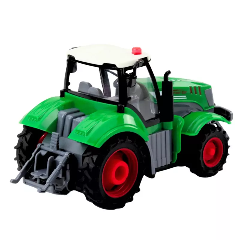LEAN TOYS Trattore agricolo RC radiocomandato verde 1:24