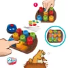 LEAN TOYS 2in1 Talpa labirinto gioco di abilità bicchieri veloci tris