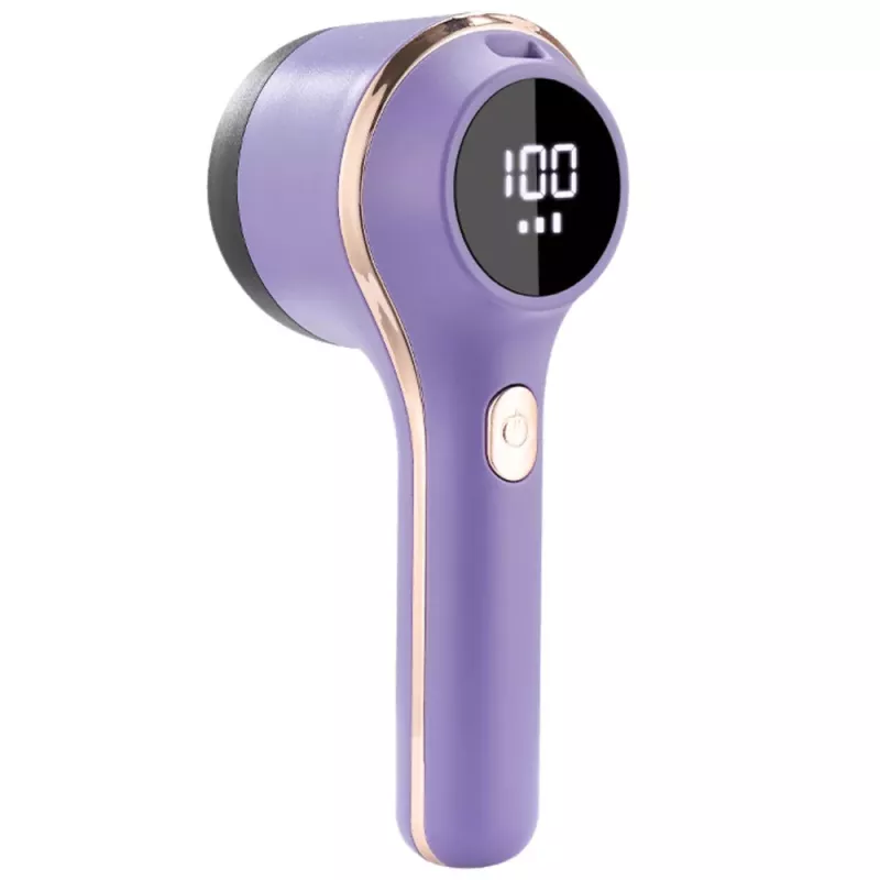 LEAN Rasoio elettrico per tessuti 3 velocità viola