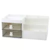 LEAN Organizer da scrivania funzionale con cassetti e scomparti - bianco