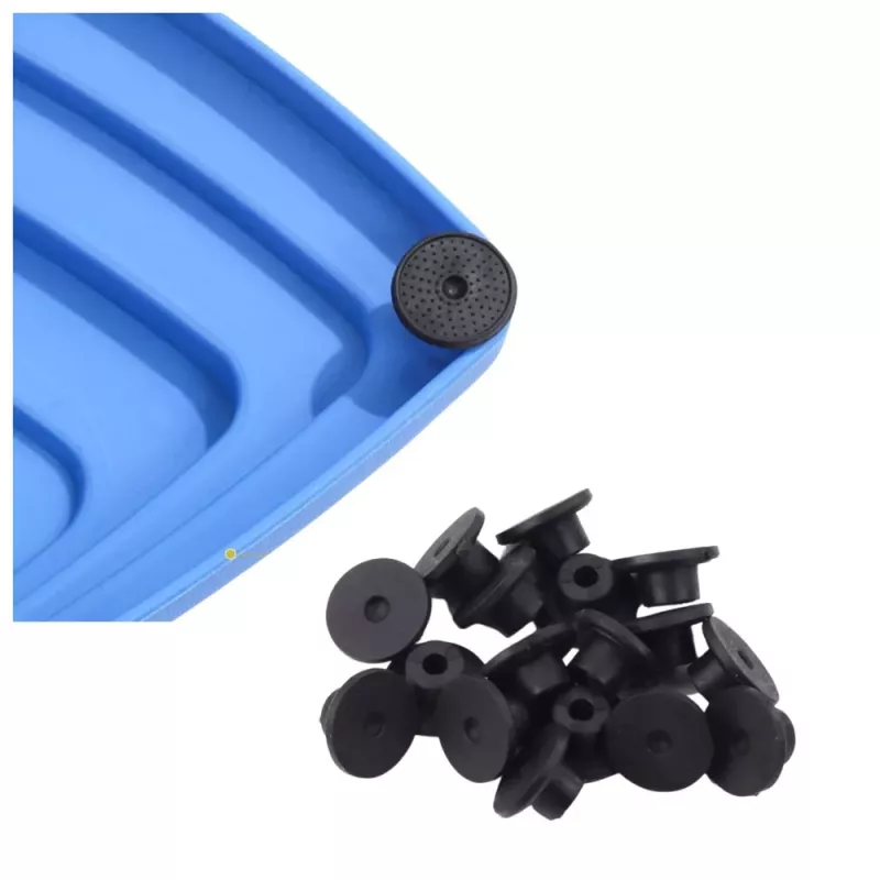 LEAN TOYS Percorso educativo sensoriale - pietre di equilibrio colorate, 6 pz.