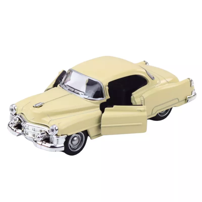 LEAN TOYS Auto classica anni '50 in metallo con trazione pull-back, portiere apribili 1:32, assortimento