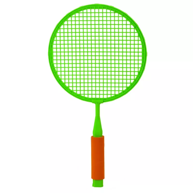 LEAN TOYS Set racchette da badminton: 2 racchette, 2 volani grandi e 1 pallina