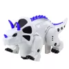 LEAN TOYS Dinosauro robot RC telecomandato intelligente Triceratops