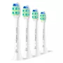 Philips Sonicare InterCare HX9004/87 confezione da 4 testine spazzolino - Bianco