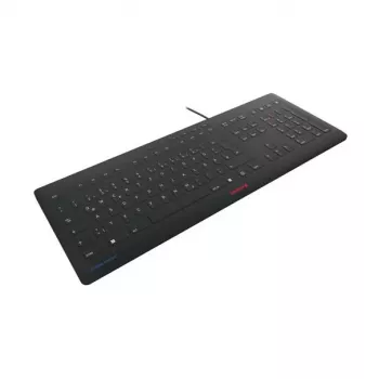 CHERRY STREAM PROTECT KEYBOARD tastiera con filo layout US nero