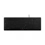 CHERRY STREAM PROTECT KEYBOARD tastiera con filo layout US nero