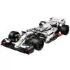 LEAN TOYS Mattoncini da costruzione Auto da corsa F1 bianca e rossa 1235 pz.