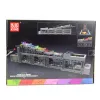 LEAN TOYS Mattoncini da costruzione Pista a sfere con motore elettrico 1038 pezzi