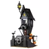 LEAN TOYS Mattoncini da costruzione Casa infestata Torre di Halloween 581 pezzi