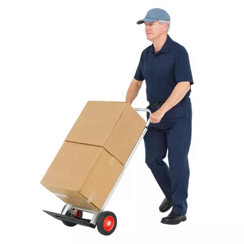 LEAN Carrello di trasporto pieghevole in alluminio per magazzino 90 kg