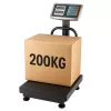 LEAN Bilancia elettronica da piattaforma LCD per magazzino, precisione fino a 20 g, 200 kg