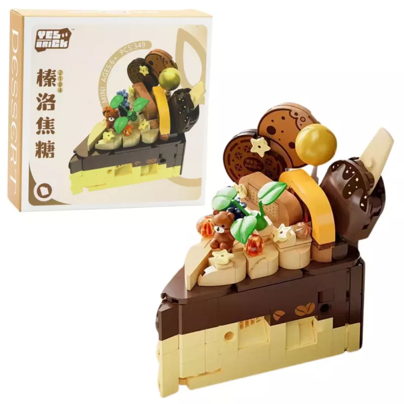 LEAN TOYS Mattoncini torta dessert decorata 292–357 pezzi