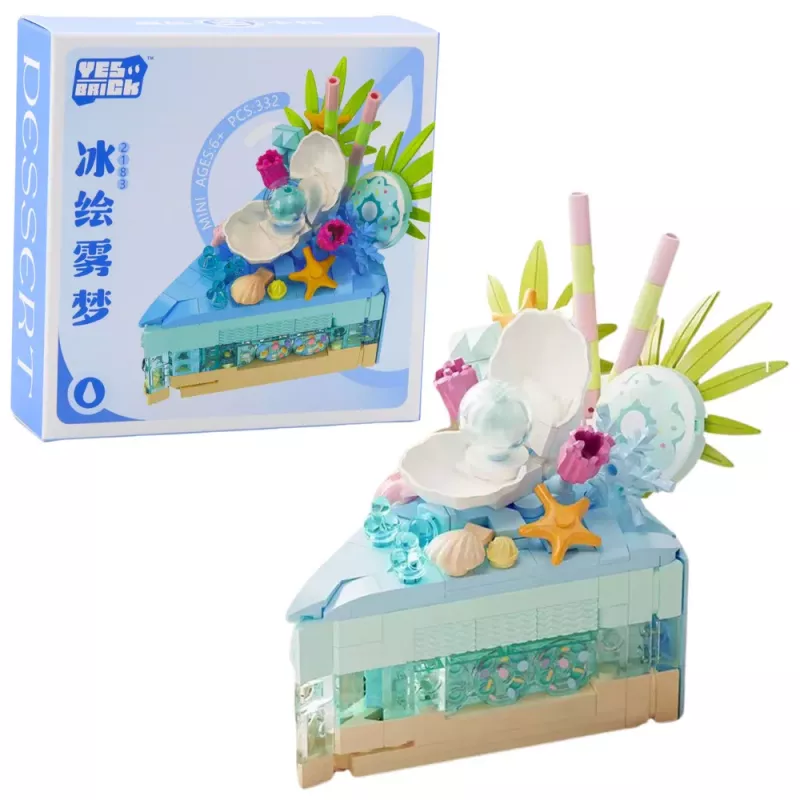 LEAN TOYS Mattoncini torta dessert decorata 292–357 pezzi