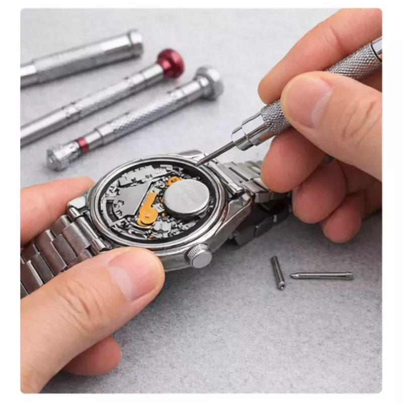 LEAN Kit riparazione orologi strumenti professionali valigetta 147 pz.