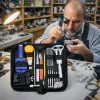 LEAN Kit riparazione orologi strumenti professionali valigetta 147 pz.
