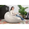 Bestway Sedia gonfiabile grigia 75052