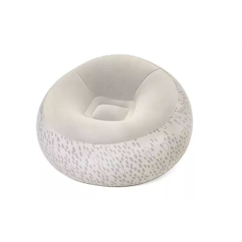 Bestway Sedia gonfiabile grigia 75052