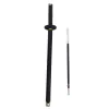 LEAN Penna a sfera Katana spada anime metallo inchiostro nero ricaricabile nero