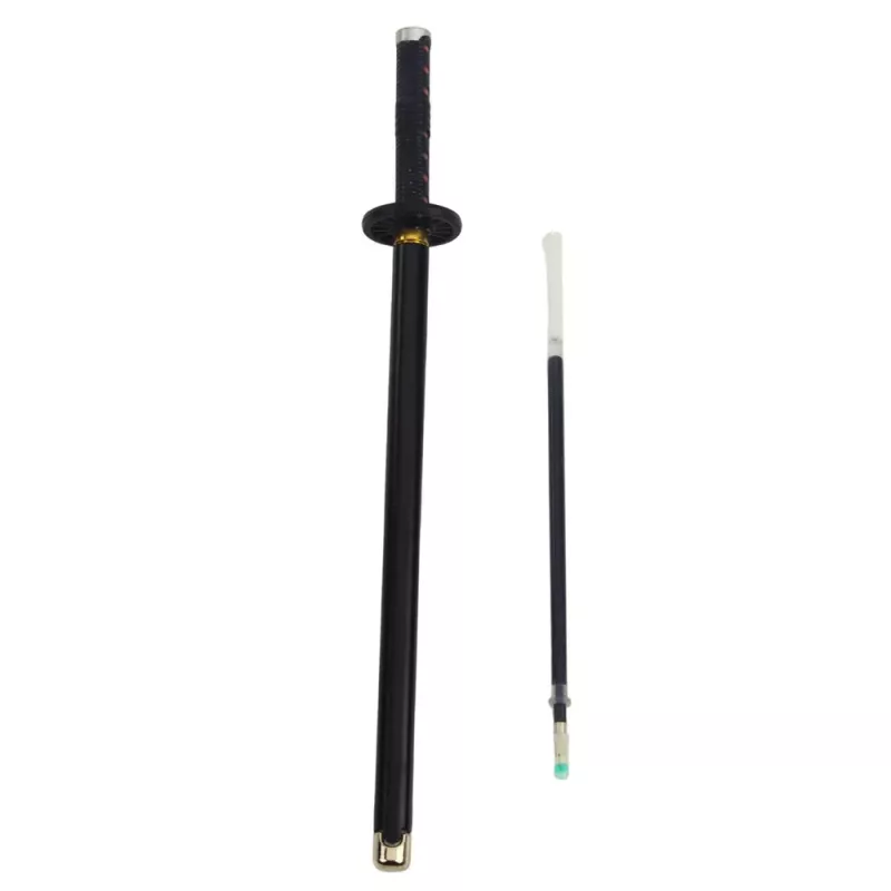 LEAN Penna a sfera Katana spada anime metallo inchiostro nero ricaricabile nero
