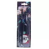LEAN Penna a sfera Katana spada anime metallo inchiostro nero ricaricabile nero