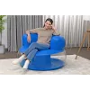 Bestway Sedia gonfiabile blu 112 x 112 x 70 cm